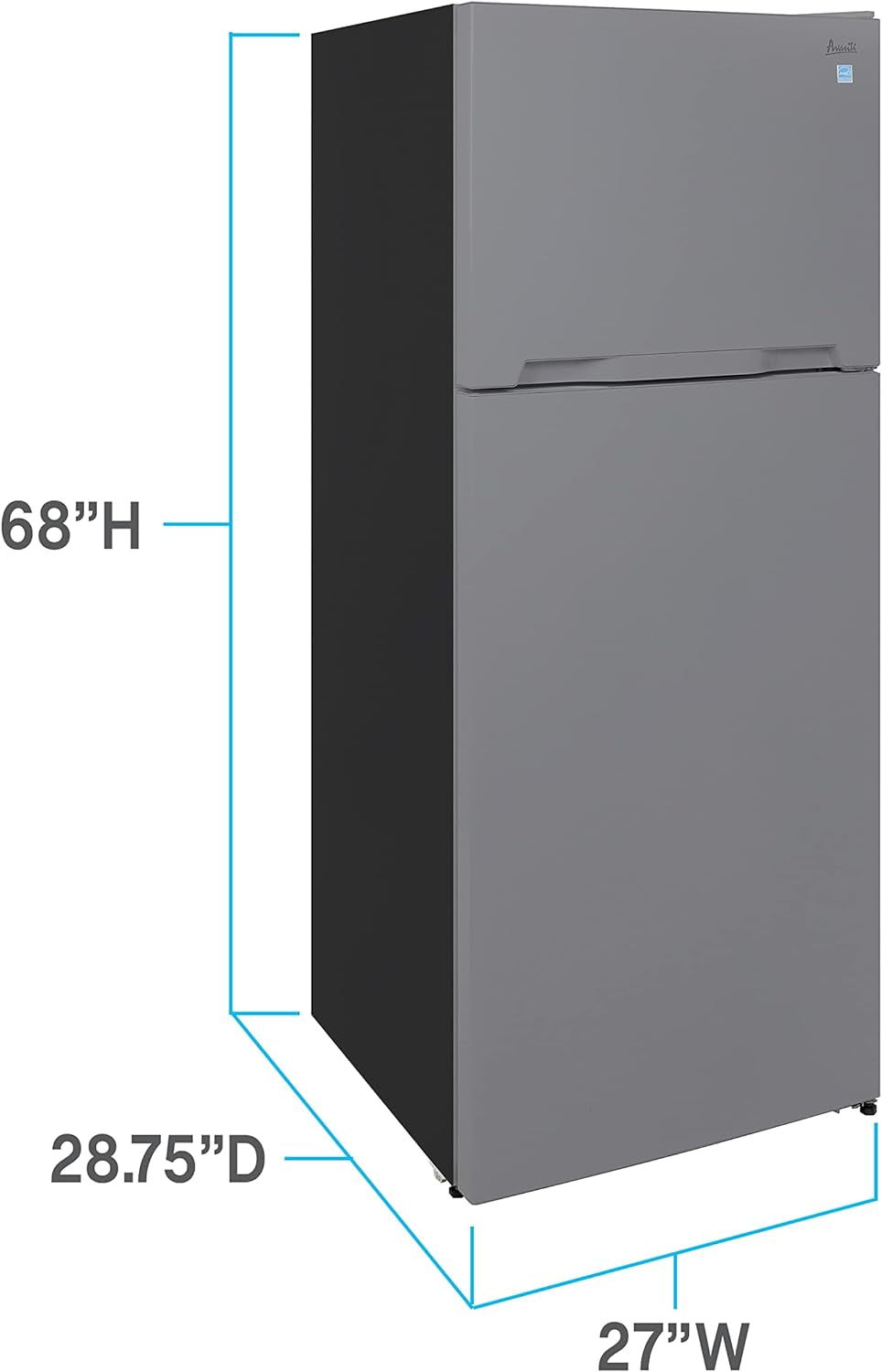 Offer For FF14V3S FF14V Frost-Free Apartment Size Refrigerator, 14.3 Cu. Ft. Capacity, in Stainless Steel MowerShop